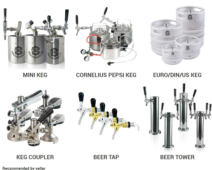 Draft Beer Faucet for Keg Tap Tower Beer Shank and Kegerator Kegerator Tower